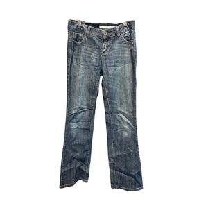 DKNY Jeans Women's Blue Denim Bootcut Low Rise Jeans Size‎ 6